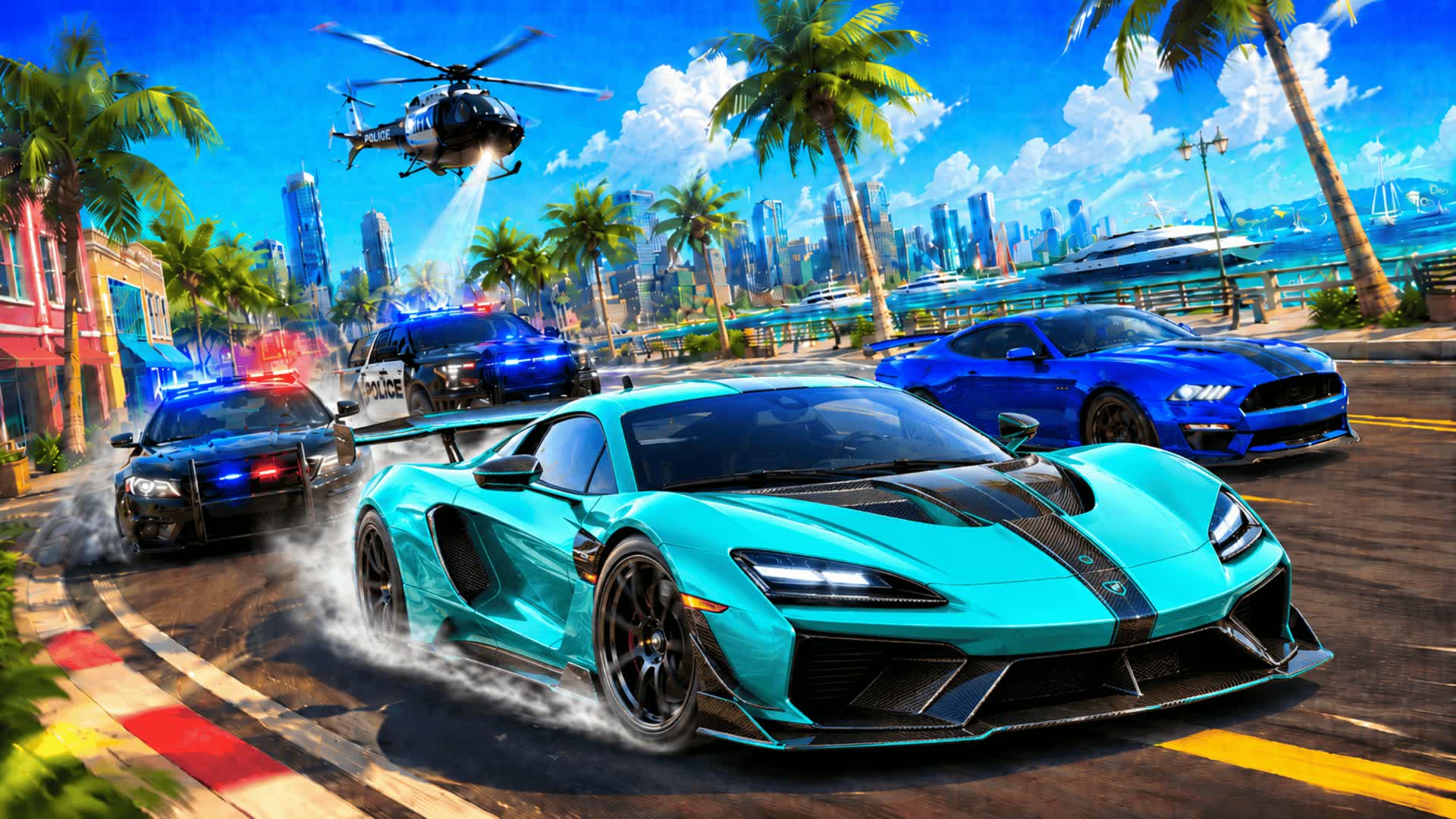 🚗CAR CITY FFA SUPER REALISTIC 🚗 — Fortnite Creative map