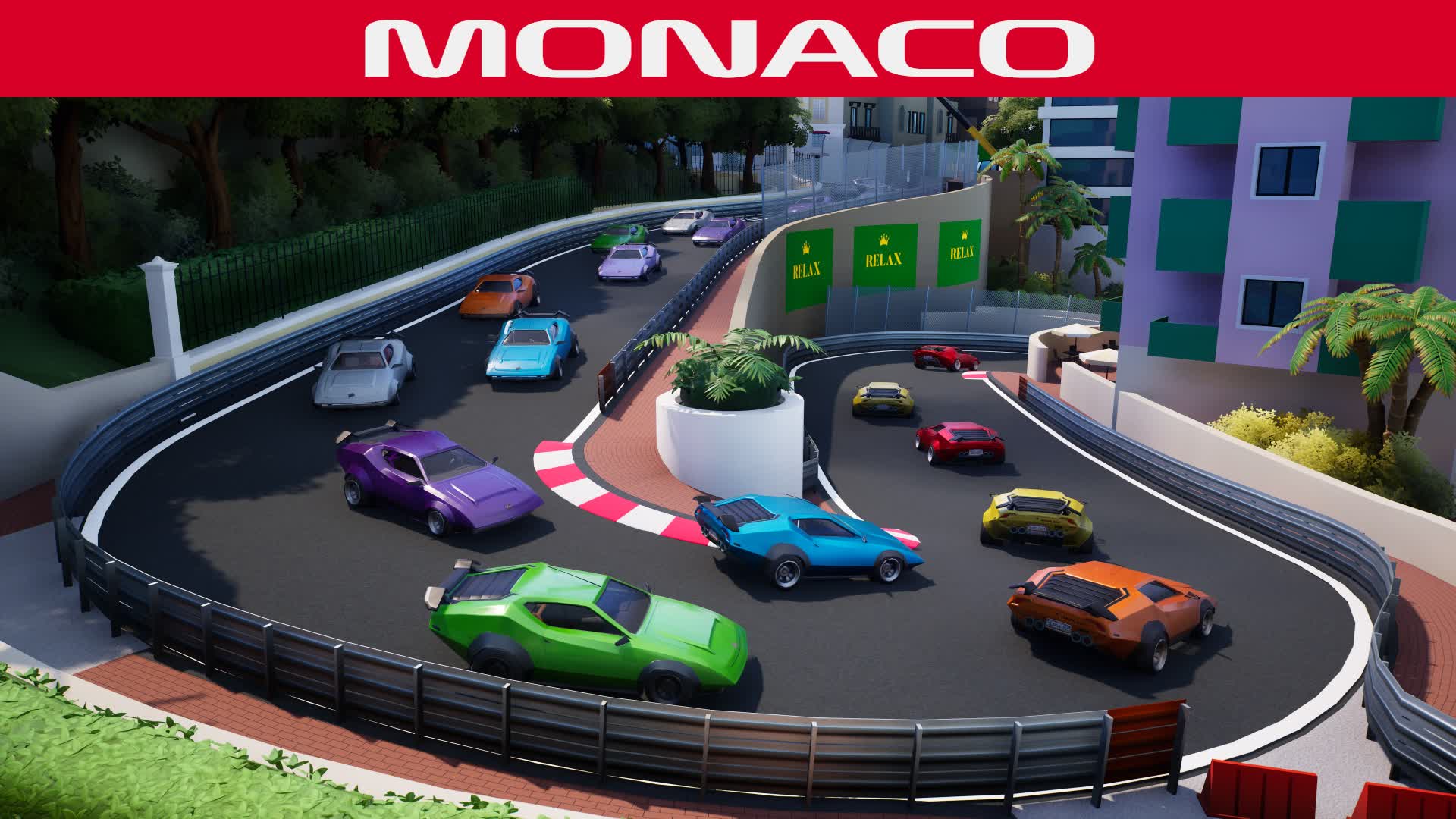 Formula Racing - Monaco ๐ฒ๐จ โ Fortnite Creative map