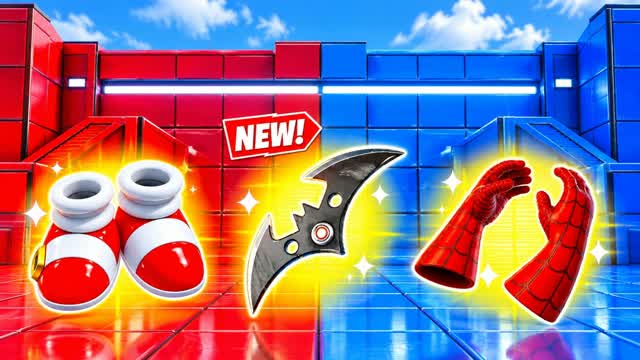 RED VS BLUE RAZOR RUSH π₯π¦ β Fortnite Creative map