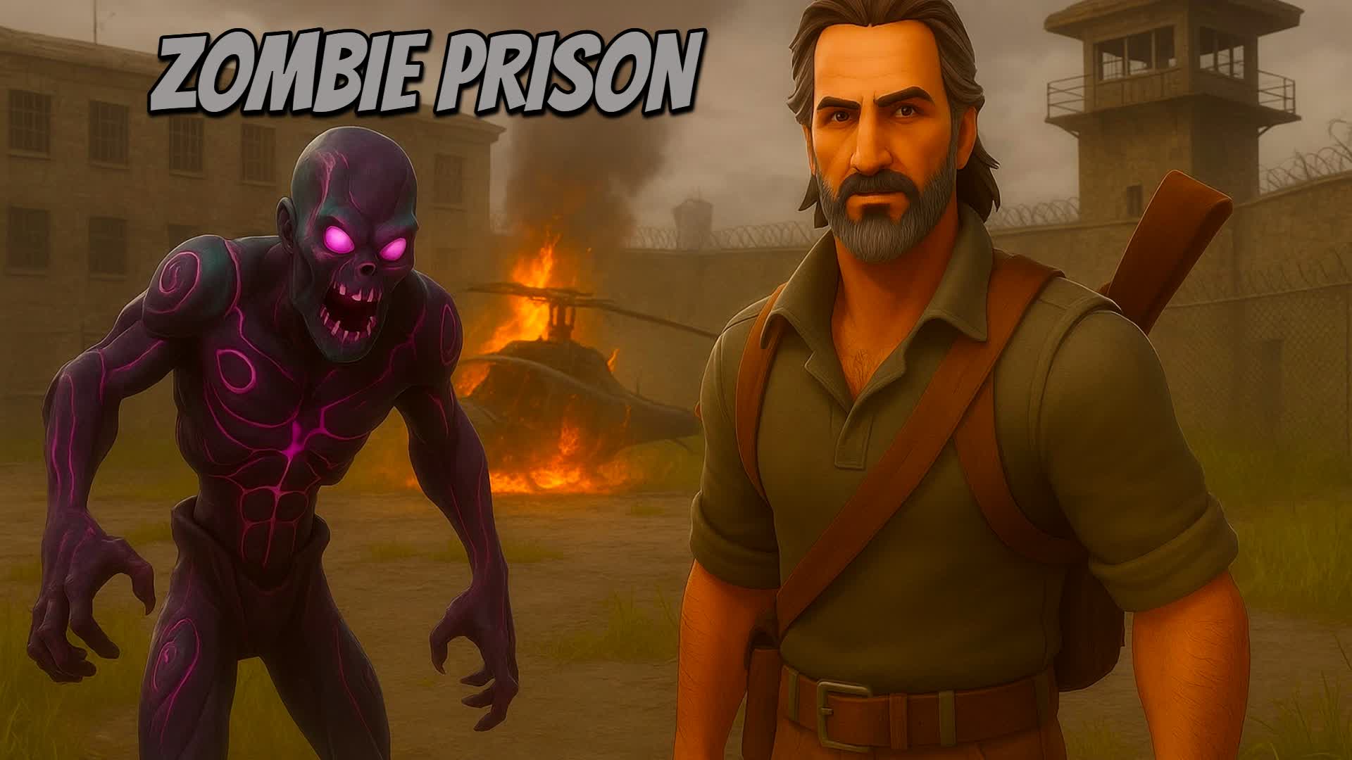 Zombie Fentom Prison — Fortnite Creative map