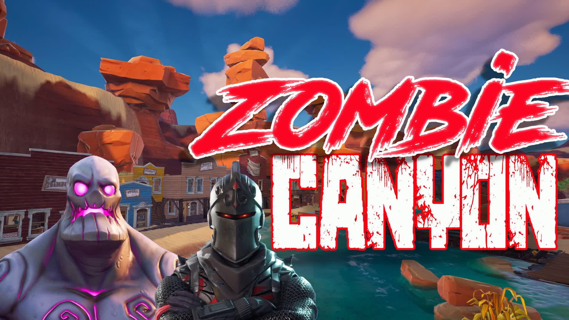 Zombie Canyon — Fortnite Creative map