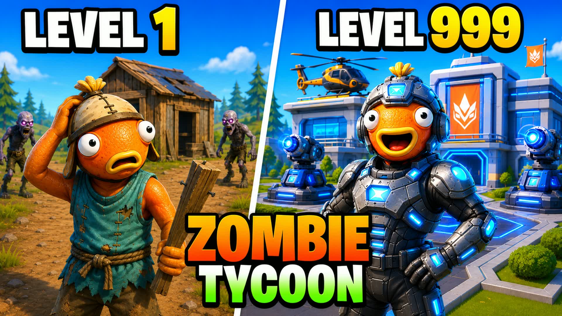 ZOMBIE TYCOON APOCALYPSE π§ β Fortnite Creative map