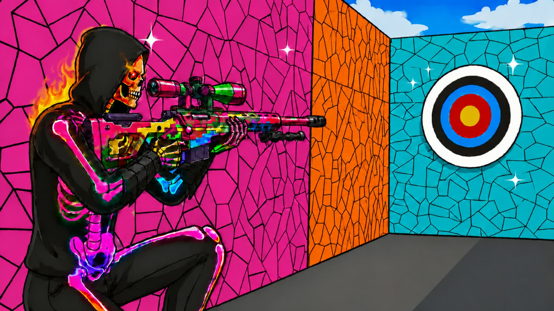 CRAZY UNC TRICKSHOT (100+ LVL) 67 — Fortnite Creative map