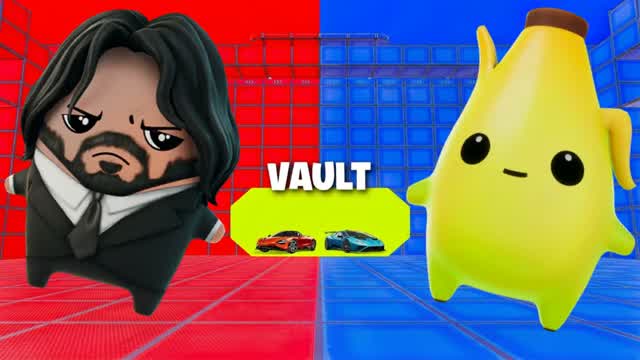 RED VS BLUE AMAF — Fortnite Creative map