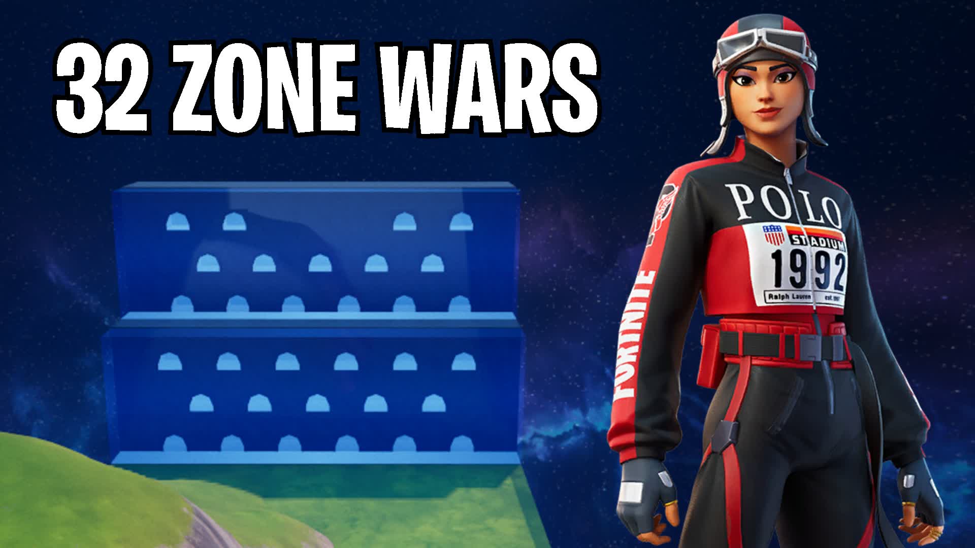 32 Zone Wars Pan — Fortnite Creative map