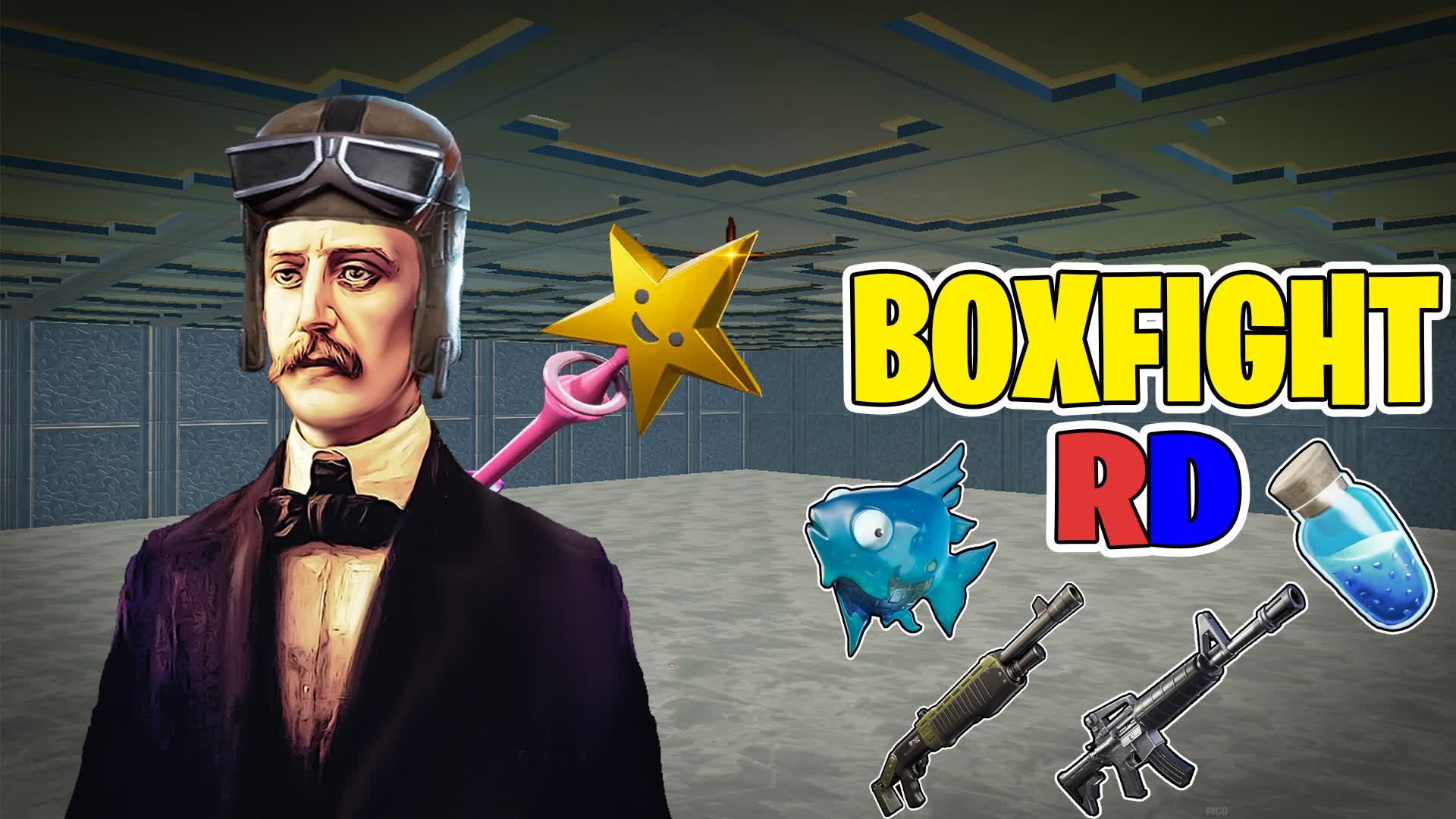 BOX FIGHTS RD — Fortnite Creative map