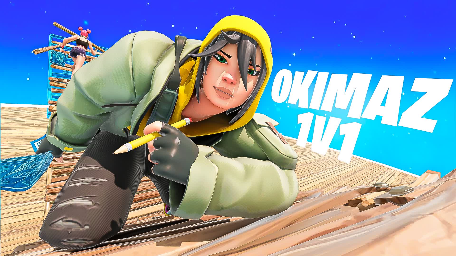 OKIMAZ 1V1 BUILD FIGHTS & PRACTICE β Fortnite Creative map