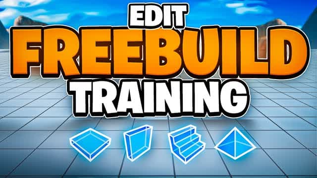 Freebuild edit training๐ FREE FOR ALL โ Fortnite Creative map