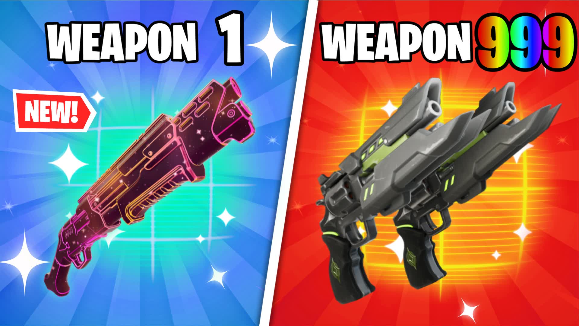 Tilted Gun Game — Fortnite Creative map