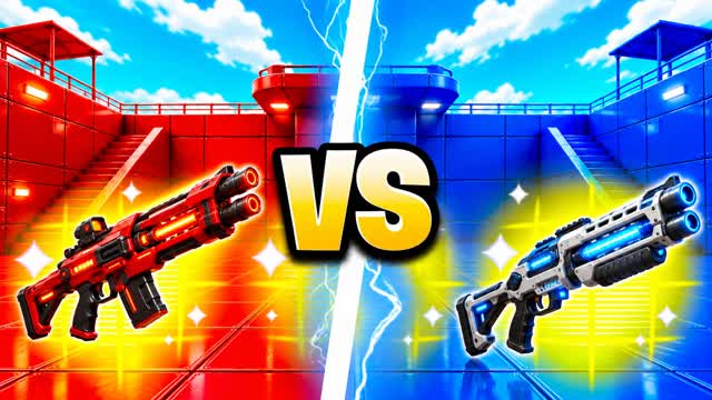 RED VS BLUE EMBER RUSH π΄π΅ β Fortnite Creative map