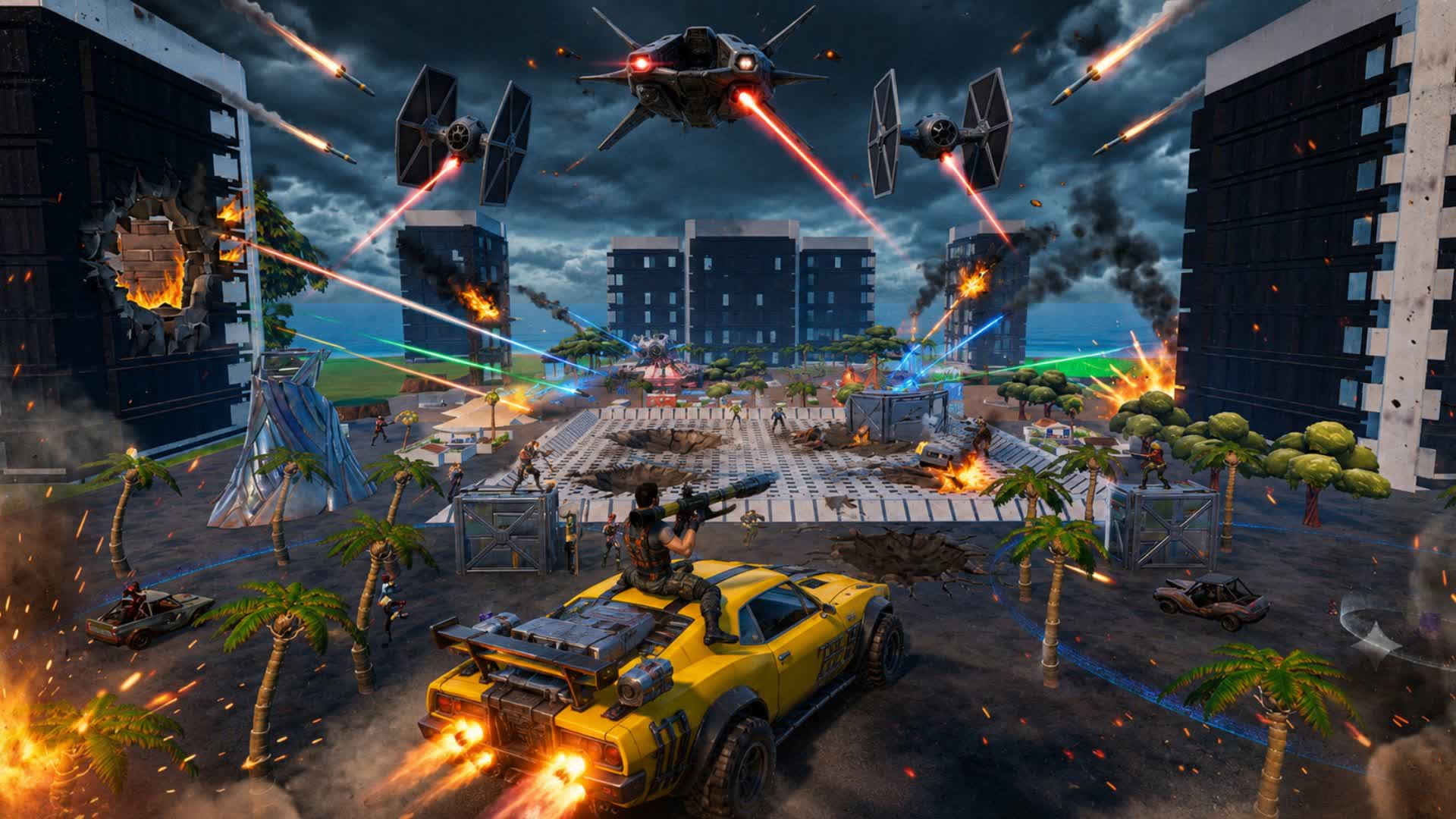 CAR AUTO GAME — Fortnite Creative map