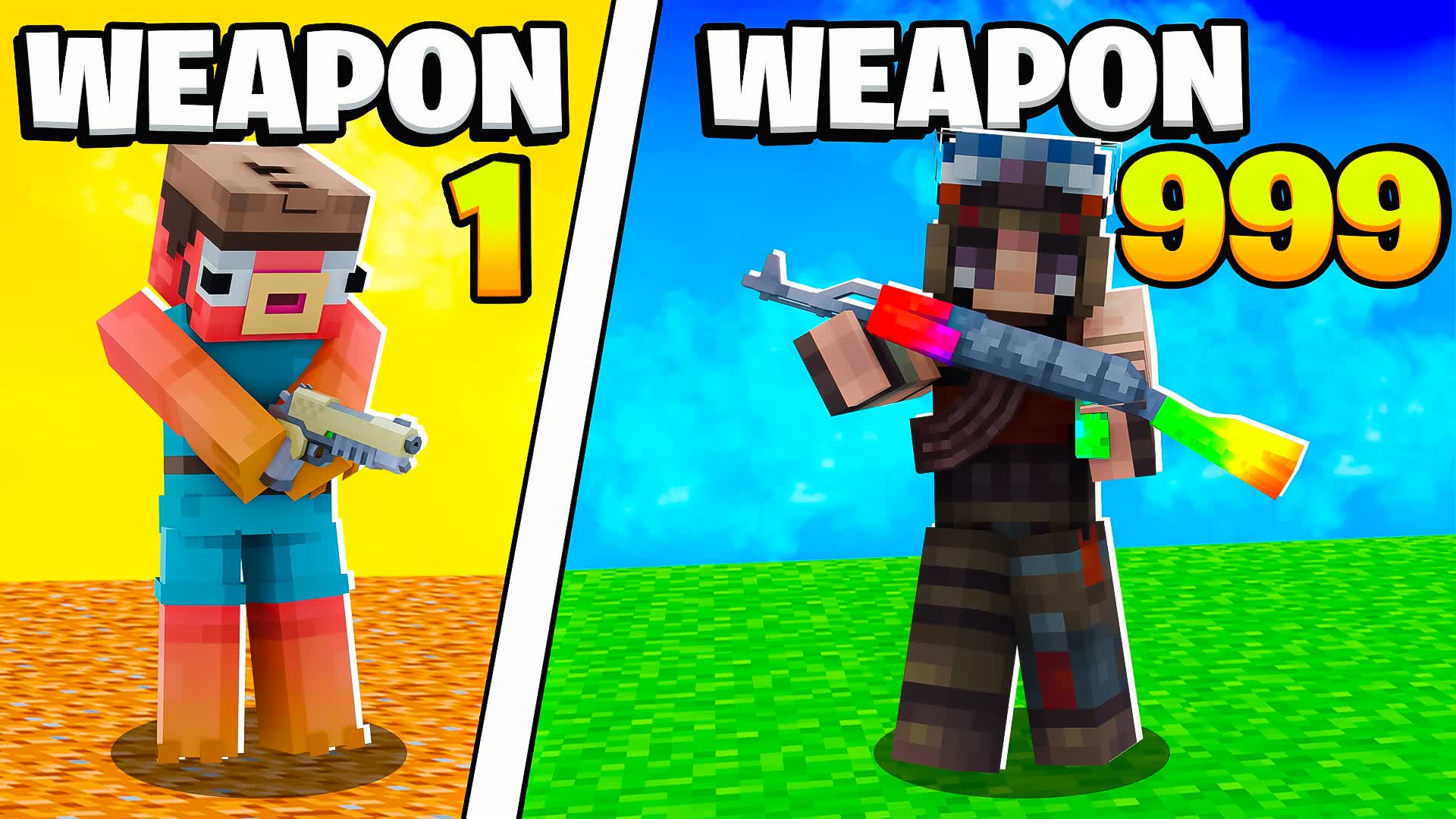 MINECRAFT GUN GAME β Fortnite Creative map