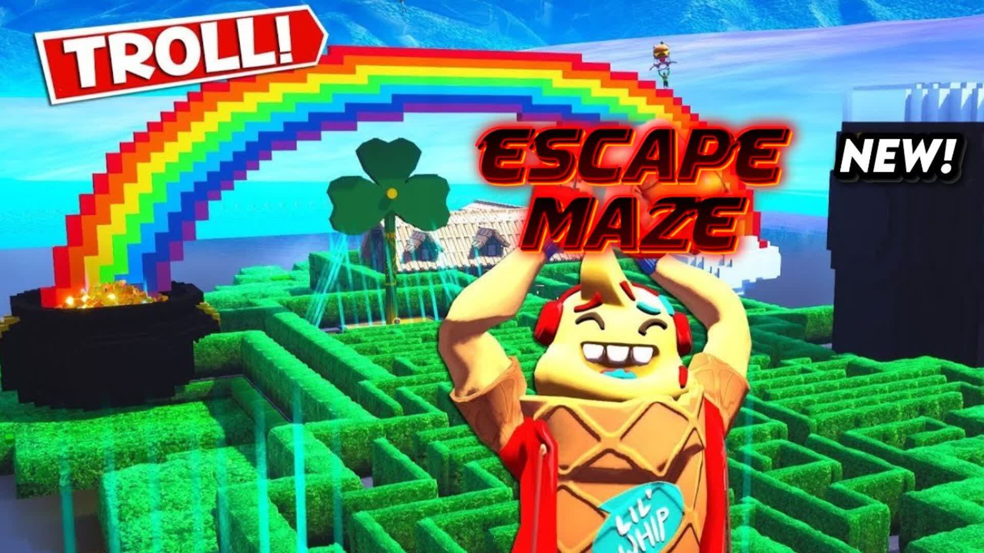 TROLL ESCAPE MAZE — Fortnite Creative map