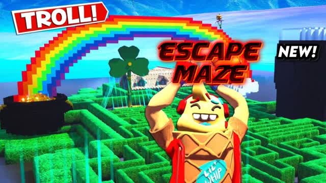 TROLL ESCAPE MAZE — Fortnite Creative map