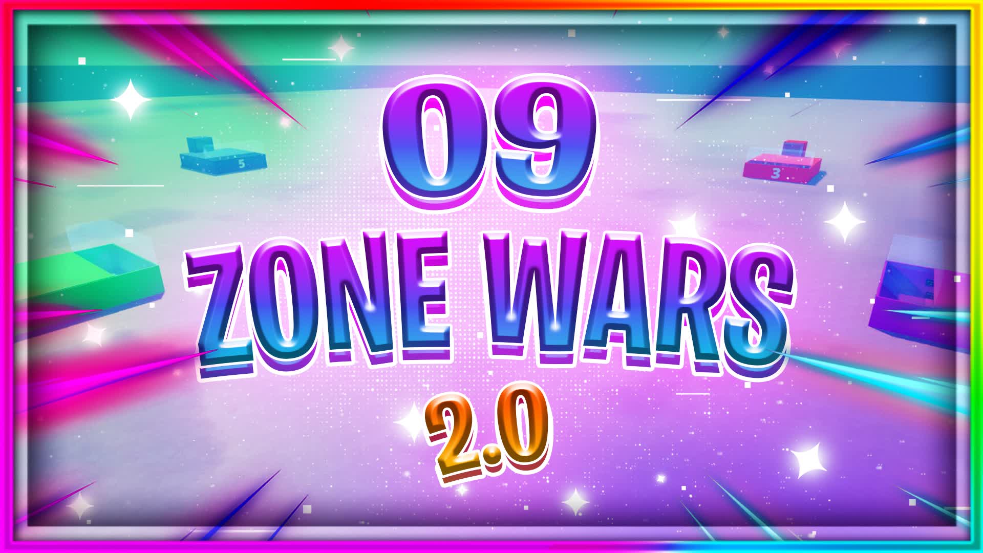 🔴09 ZONE WARS 2.0🔴 — Fortnite Creative map
