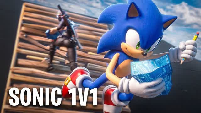 SONIC 1V1 BUILD FIGHT โ Fortnite Creative map