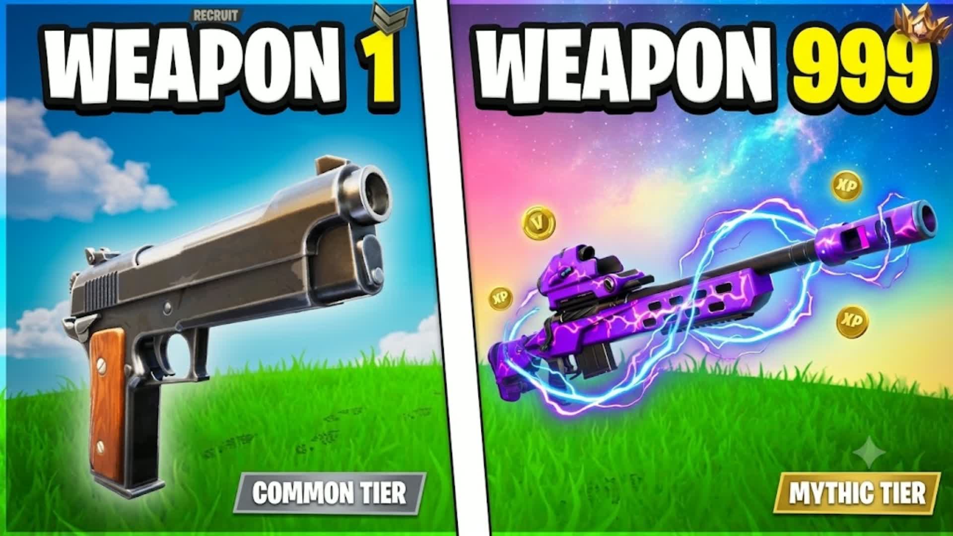 ⭐ Gun Game Rebirth – Events & Upgrades — Fortnite Creative map