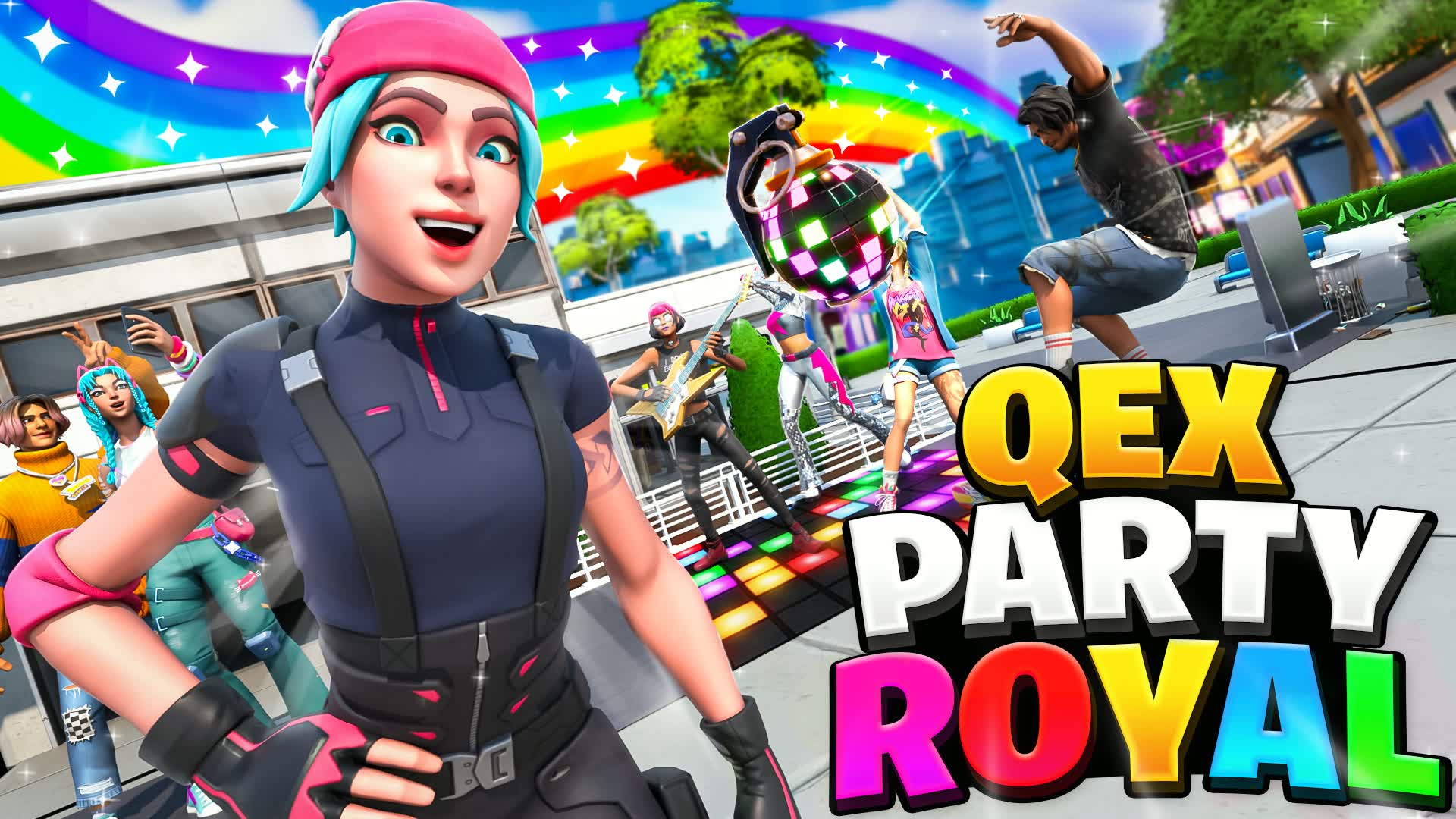 QEX PARTY ROYAL — Fortnite Creative map