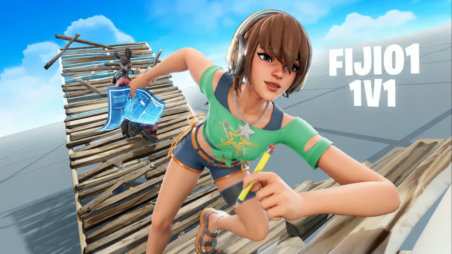 fiji 1v1 — Fortnite Creative map