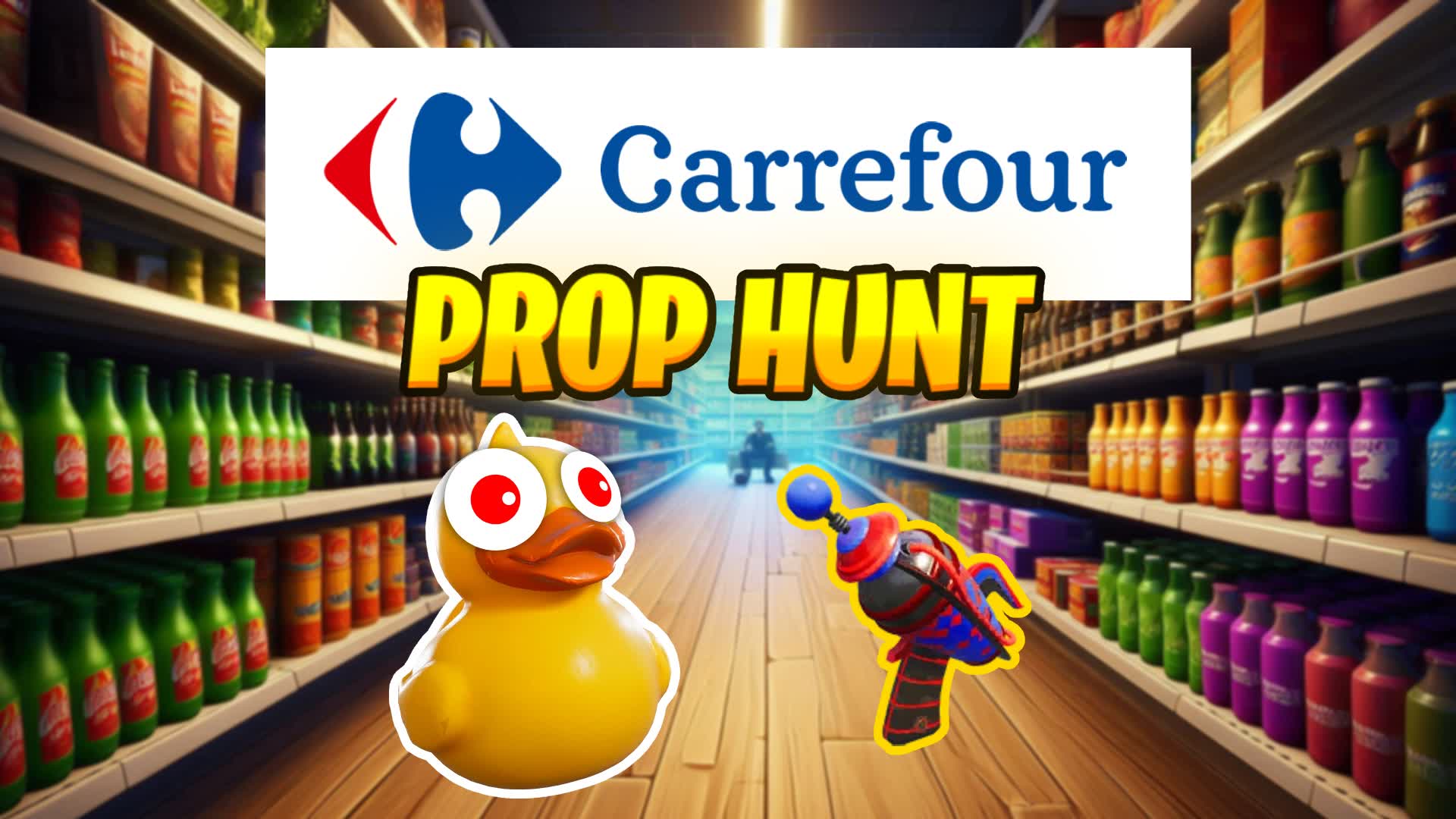 CARREFOUR PROP HUNT π β Fortnite Creative map