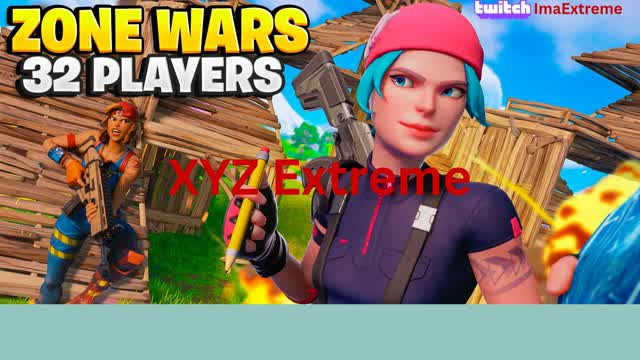32 Player Zone wars — Fortnite Creative map