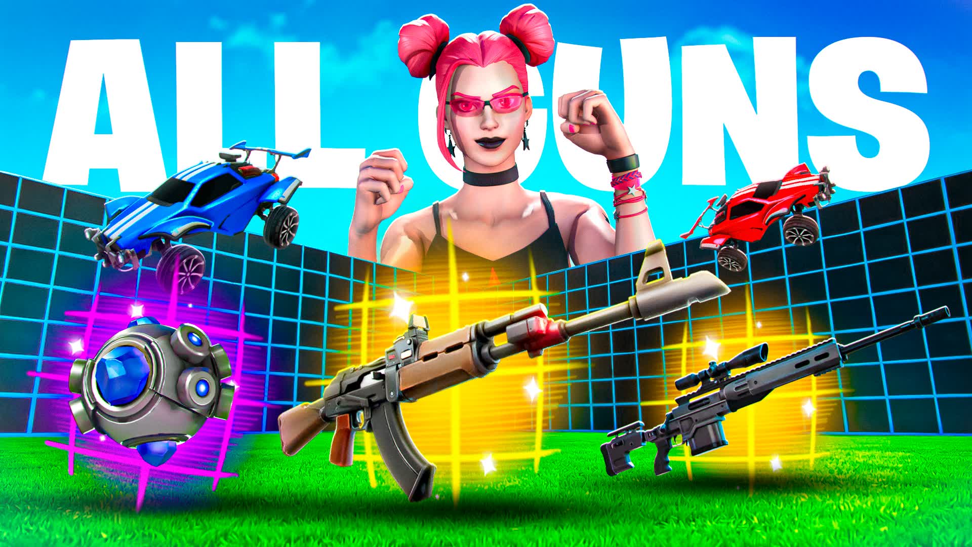 ULTIMATE 1V1 - FREE FOR ALL — Fortnite Creative map
