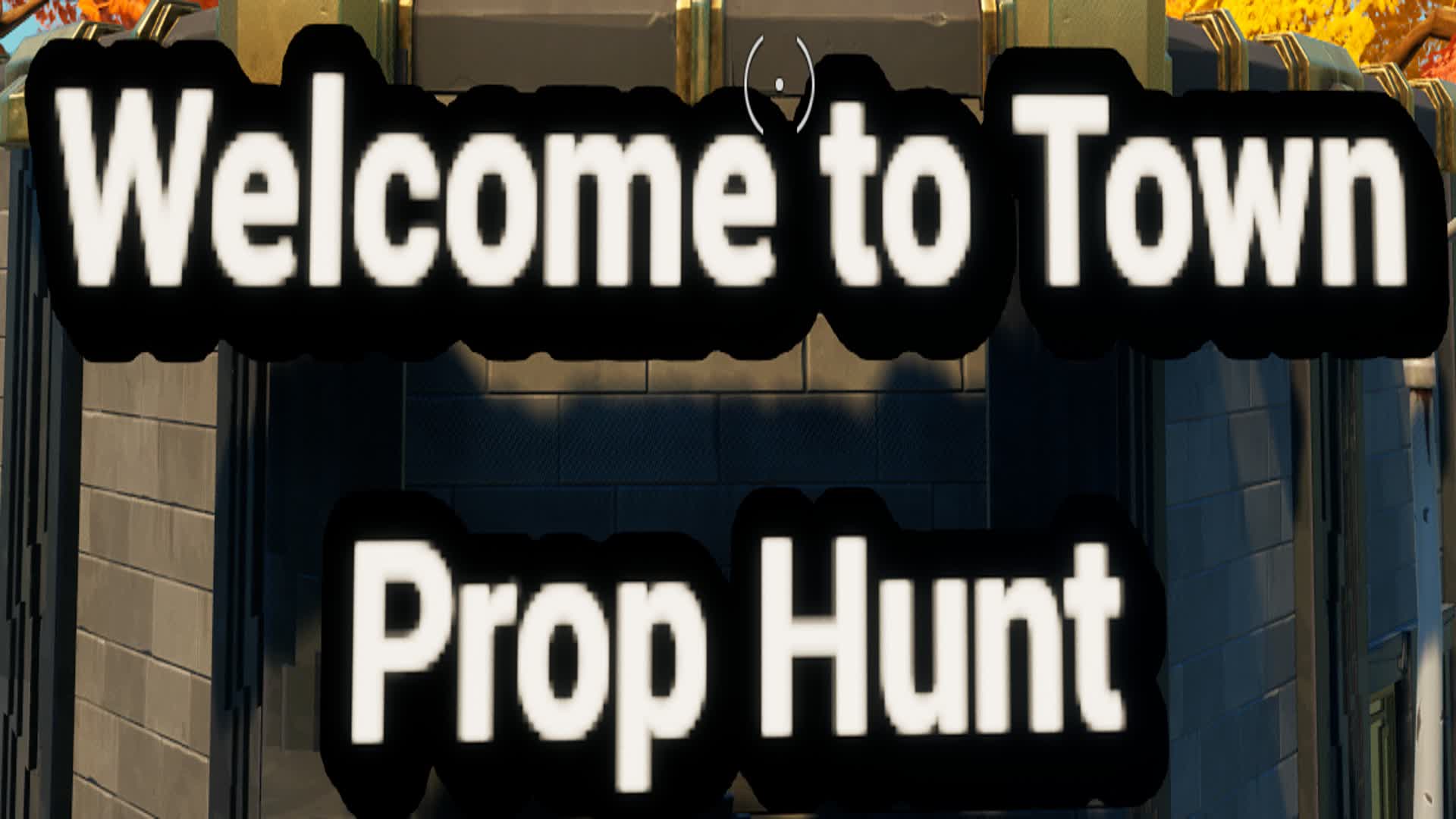 Town Prop Hunt — Fortnite Creative map
