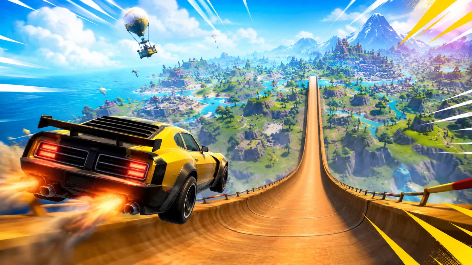 MEGA RAM -CAR GAME — Fortnite Creative map