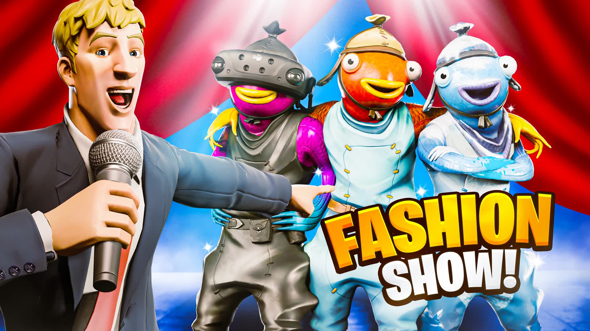 Crixpy Fashion Show! — Fortnite Creative map