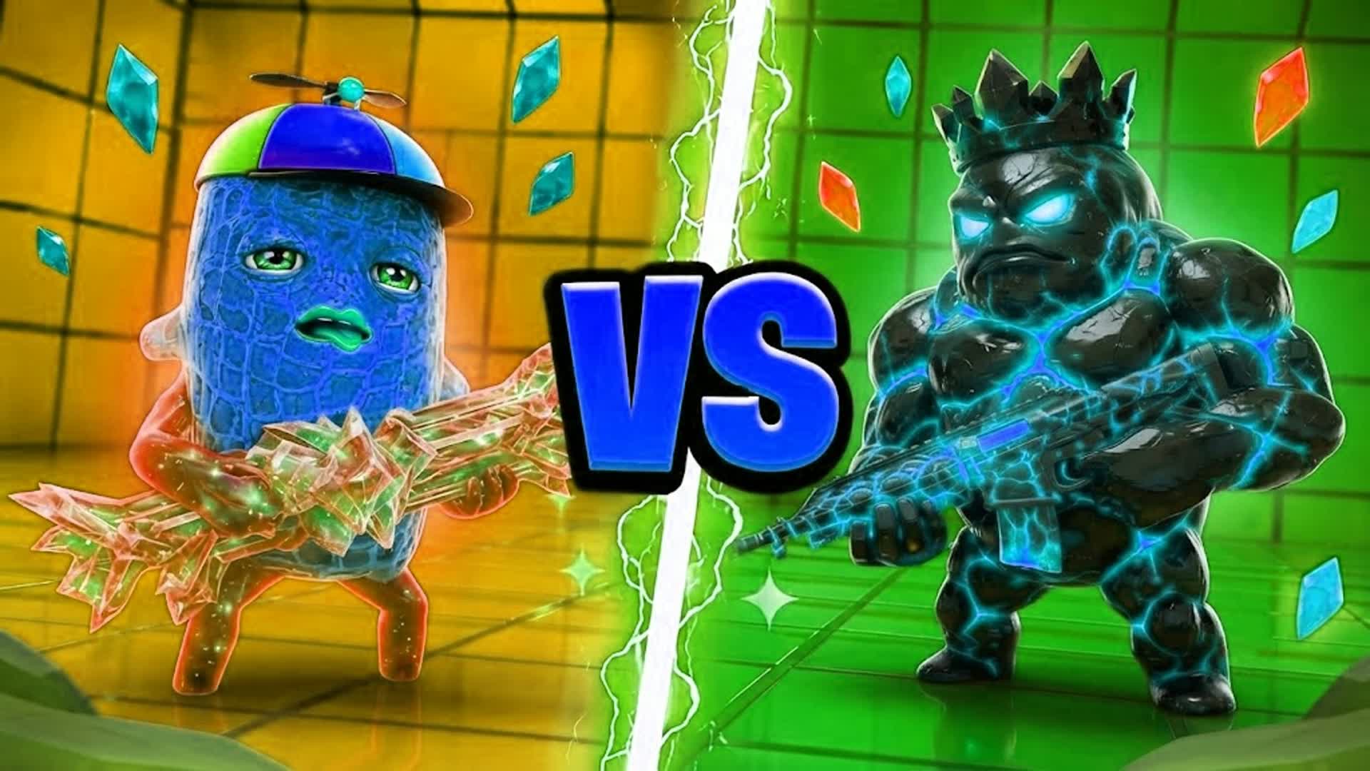 PLEASE RED VS BLUE โ Fortnite Creative map
