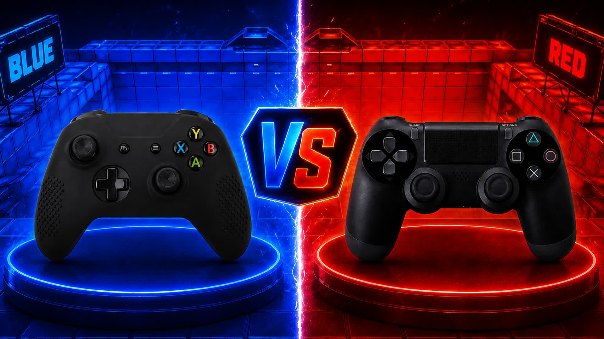small RED VS BLUE π΅π΄ β Fortnite Creative map