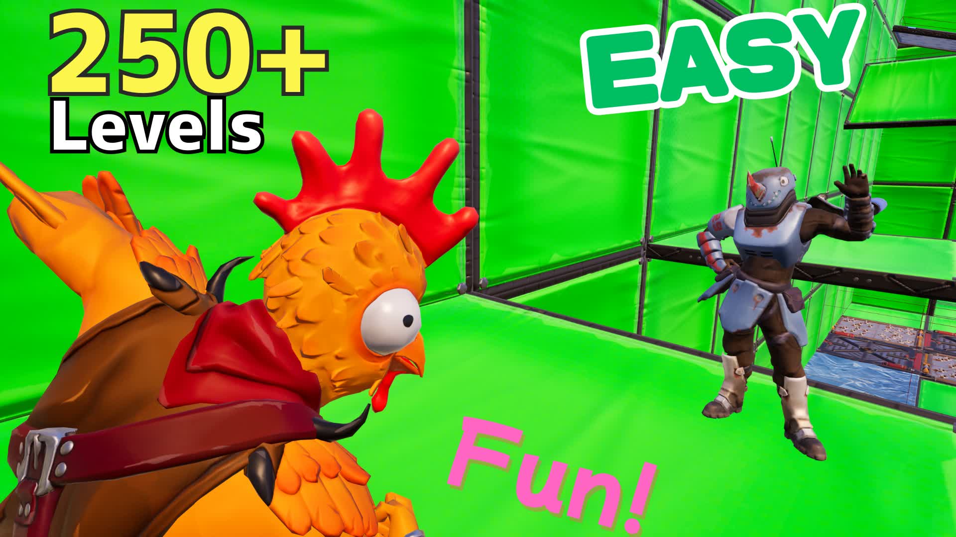 Easy Parkour — Fortnite Creative map