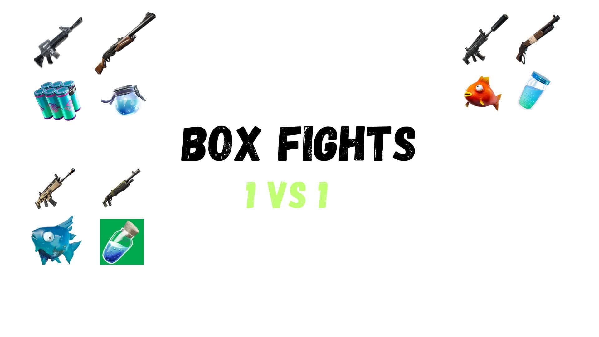1 VS 1 BOX FIGHTS — Fortnite Creative map