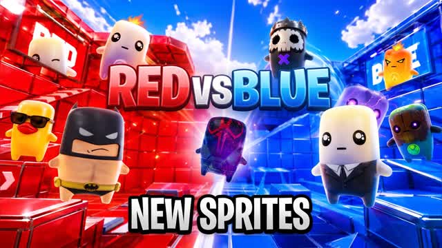 RED VS BLUE๐ต๐ด SPRITE โ Fortnite Creative map
