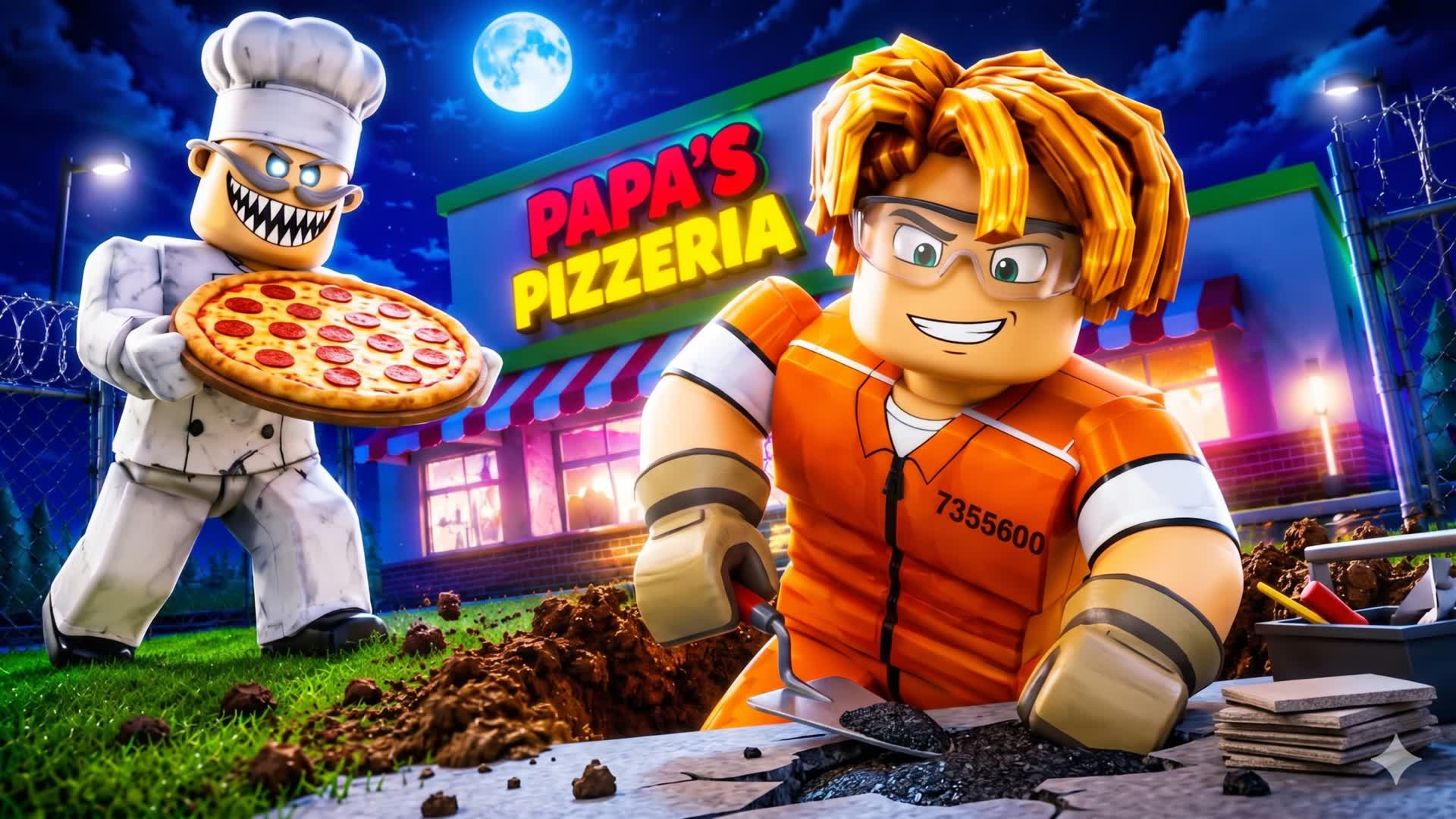 ESCAPE PAPA'S PIZZERIA 2! — Fortnite Creative map