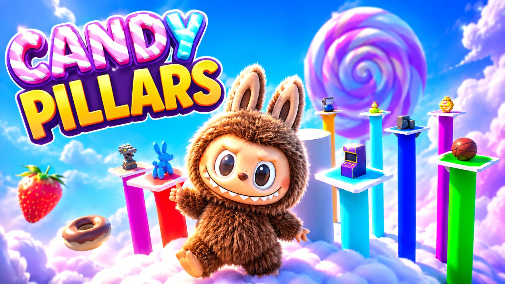 π CANDY PILLARS π¬ β Fortnite Creative map
