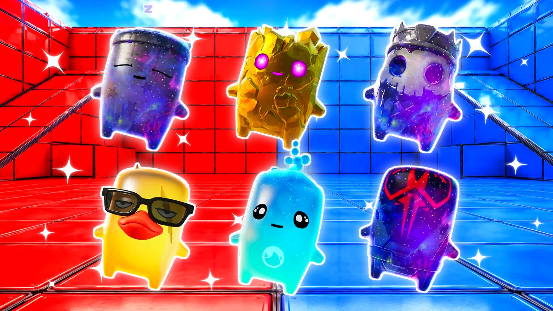 RED VS BLUE STAY RESOLUTE π΄π΅ β Fortnite Creative map
