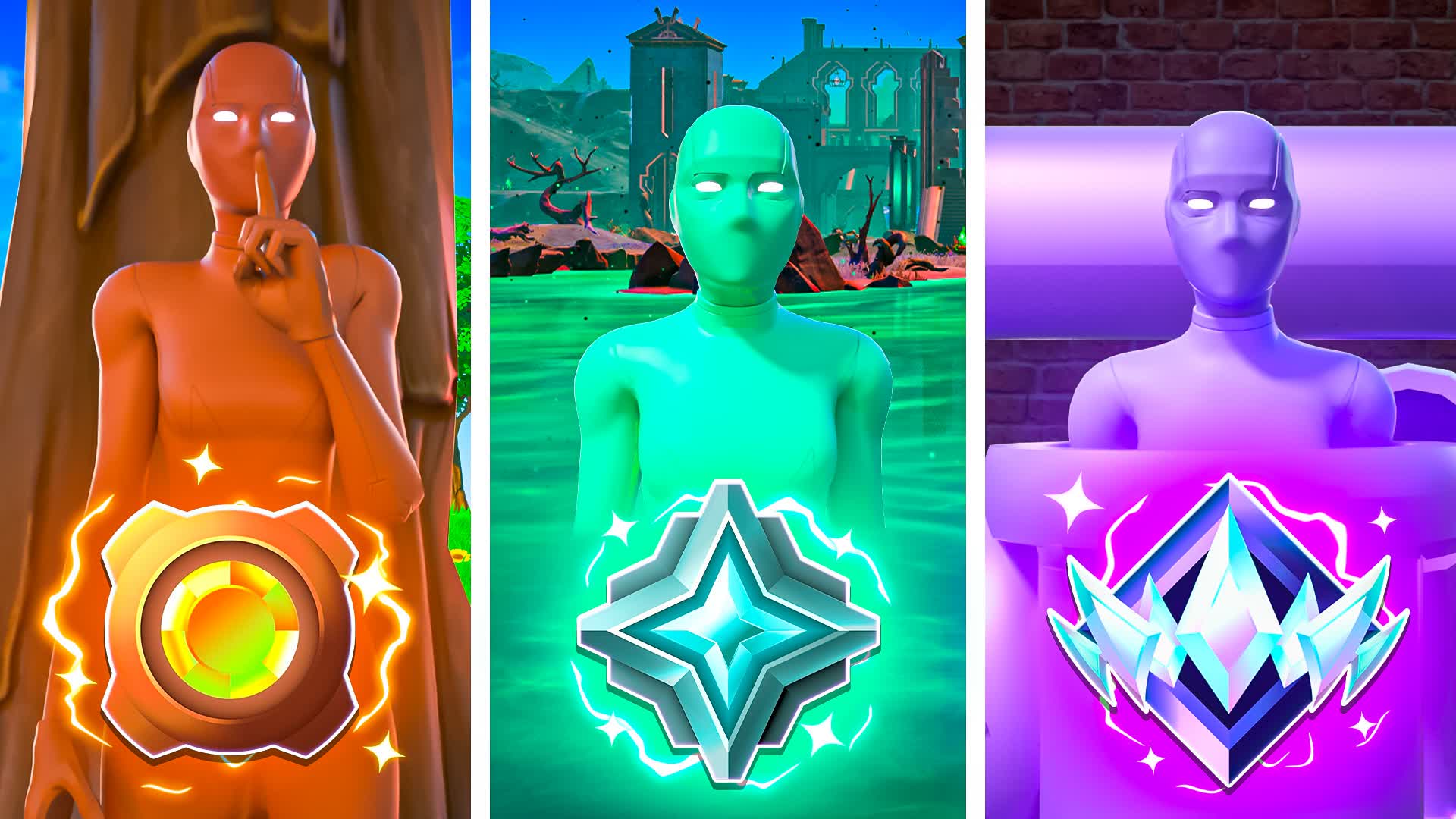 RANKED HIDE AND SEEK 🌈 — Fortnite Creative map