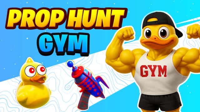 GYM - PROP HUNT 💪SHOW — Fortnite Creative map