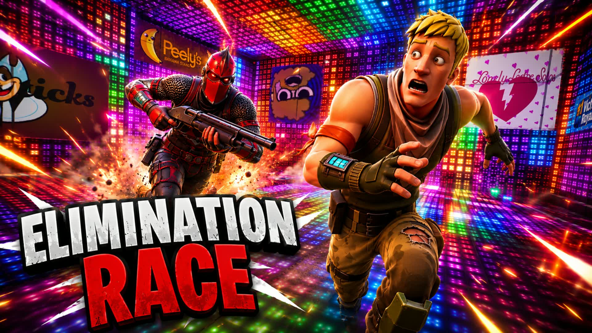 Elimination Race β Fortnite Creative map