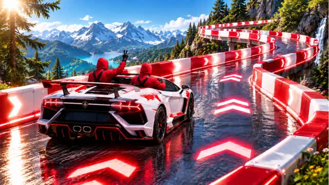 FAST CARS - CAR GAME — Fortnite Creative map