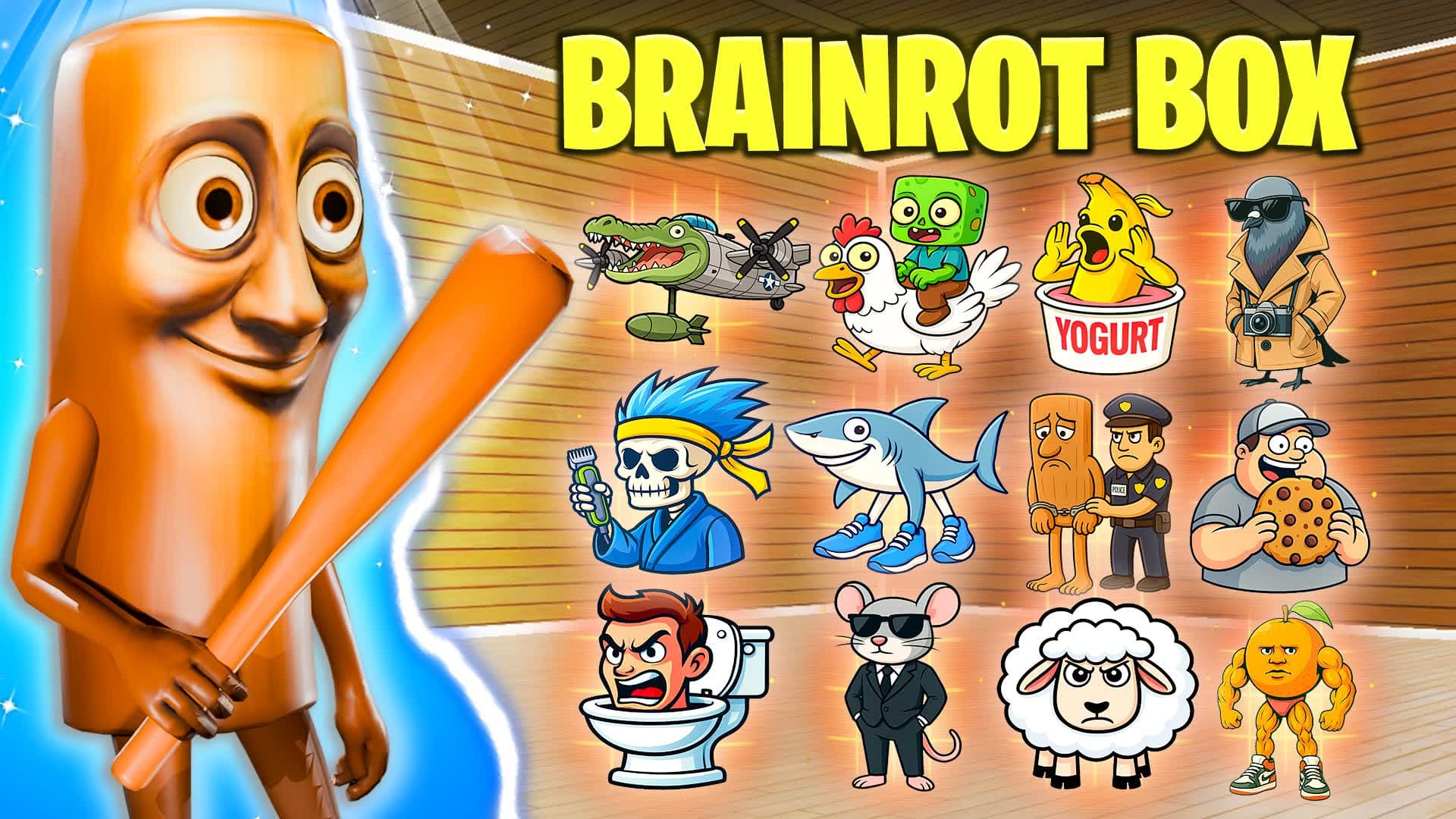 🧠BRAINROT BOX PVP🧠 — Fortnite Creative map