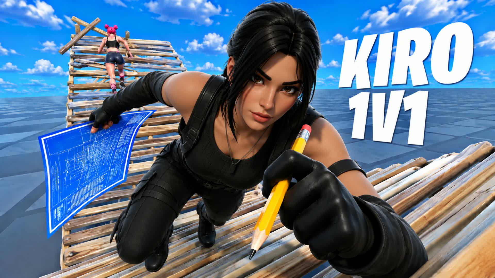 Kiro 1v1 Map (200 Pumps) — Fortnite Creative map