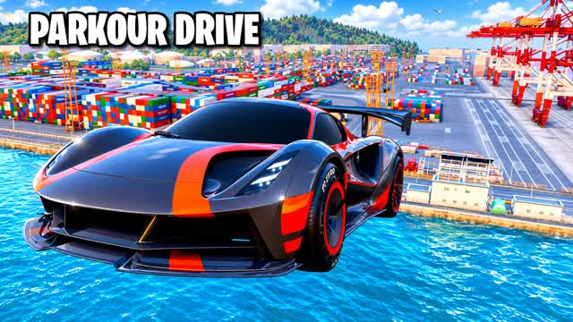 Parkour Drive - All Vehicles โ Fortnite Creative map