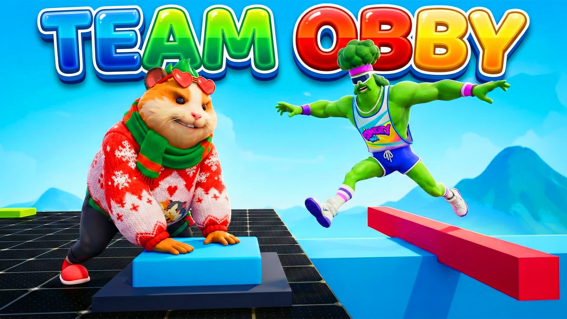 Teamwork Obby π’ β Fortnite Creative map