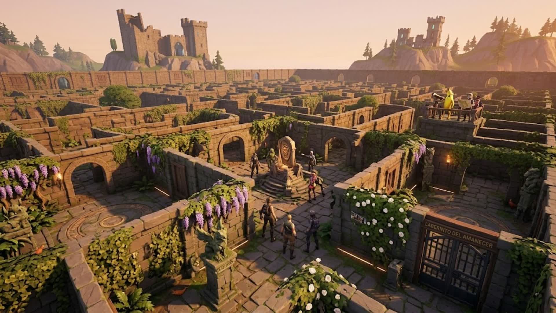 LABERINTO DE NOCHE — Fortnite Creative map