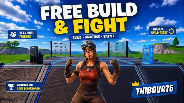 Open Build/fight playground β Fortnite Creative map