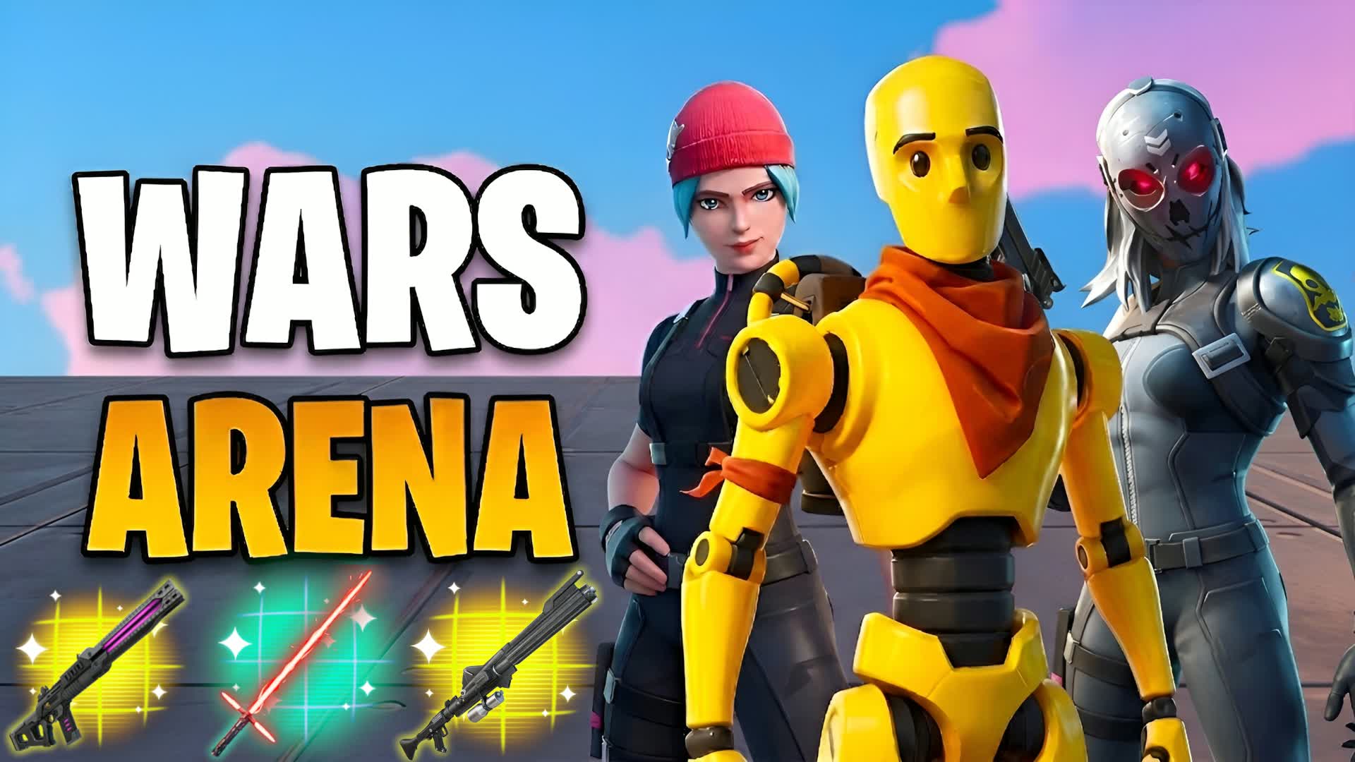 STAR WARS HERO BATTLES — Fortnite Creative map