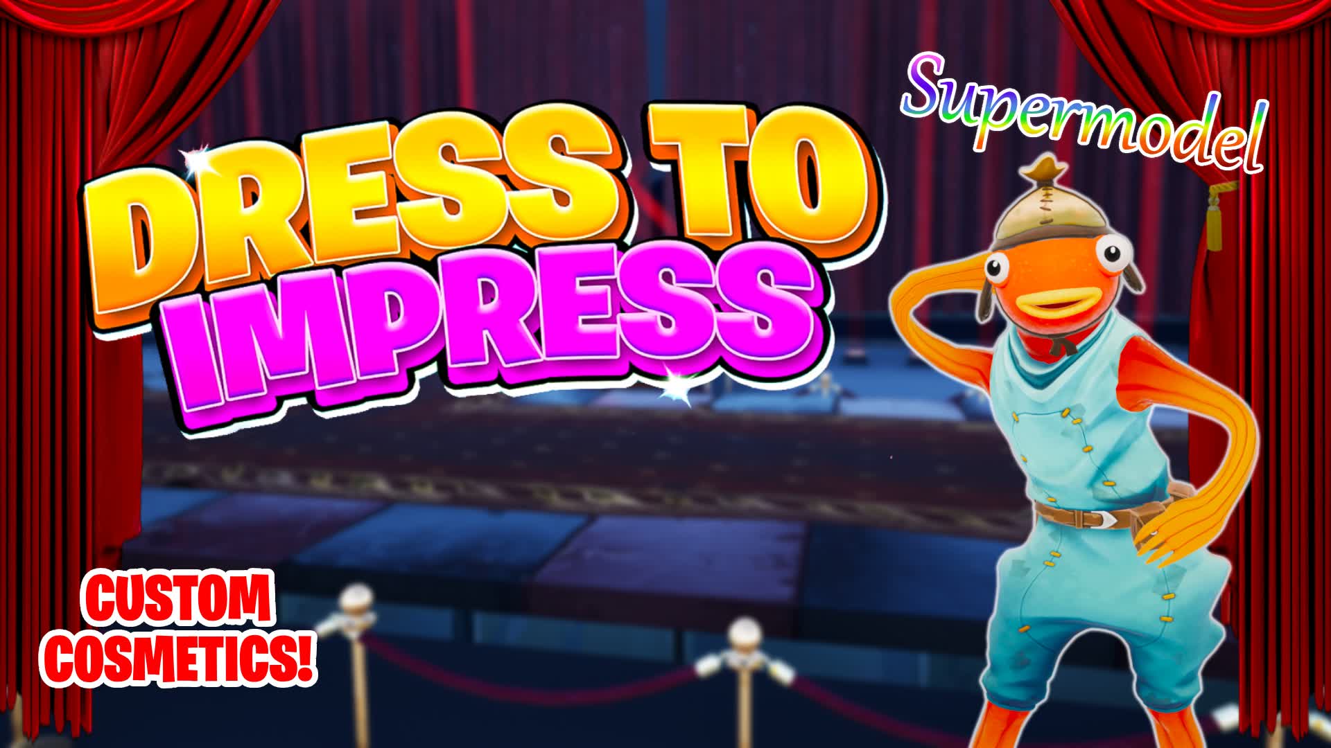 DRESS TO IMPRESS - FASHION SHOW π β Fortnite Creative map