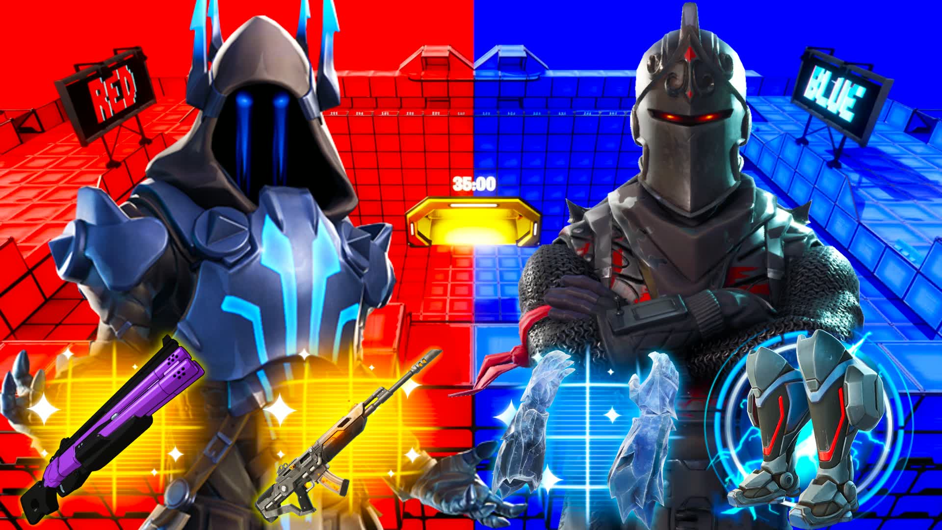 RED VS BLUE STARWARS red vs blue — Fortnite Creative map